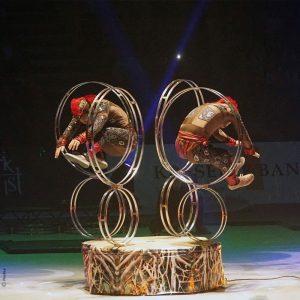 Spectacle d'acrobates - Shangai - Chine