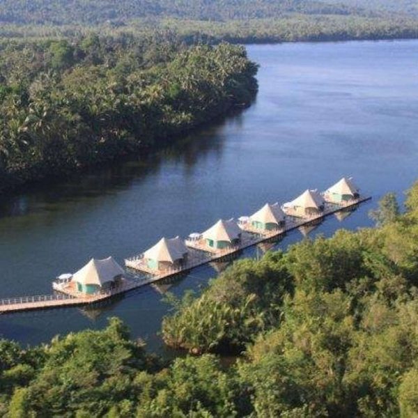 Hôtel 4 rivers floating lodge - Cambodge