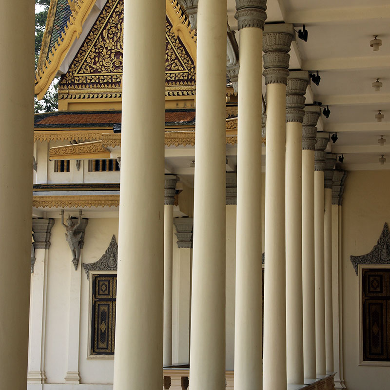 Phnom penh palais royal - Apogée voyages