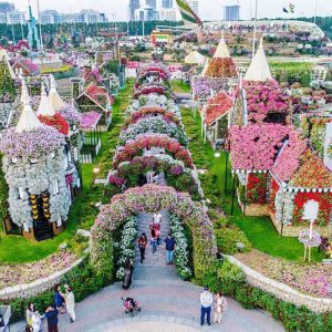 Jardin miracle Dubai - Apogée Voyages