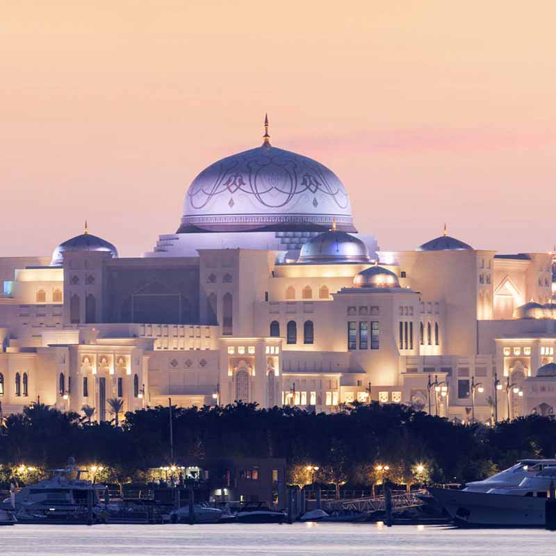 Palais Abu Dhabi - Apogée Voyages