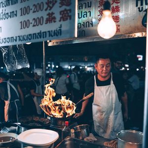 Street food chinatown Bangkok Thaïlande - Apogée Voyages